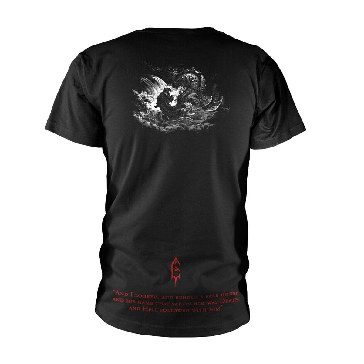 Black - Back - Emperor Unisex Adult Rider 2017 T-Shirt