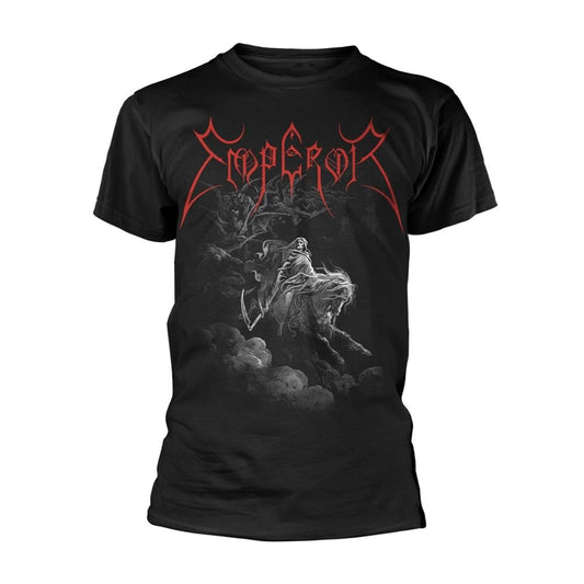 Black - Front - Emperor Unisex Adult Rider 2017 T-Shirt