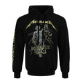 Black - Front - Metallica Unisex Adult And Justice For All Tracks Hoodie