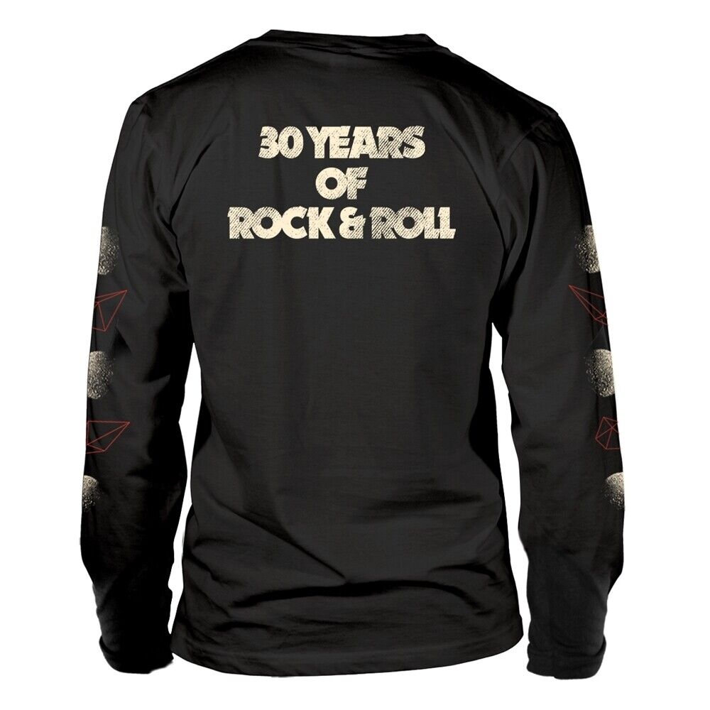 Black - Back - Clutch Unisex Adult Elephant Long-Sleeved T-Shirt