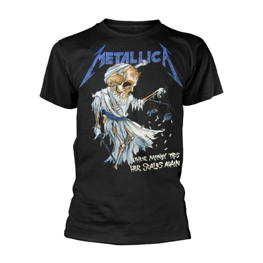 Black - Front - Metallica Unisex Adult Doris T-Shirt