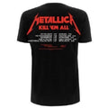 Black - Back - Metallica Unisex Adult Kill Em All Tracks T-Shirt