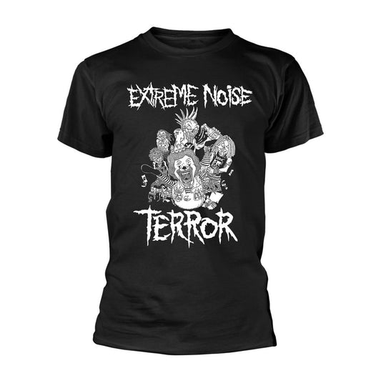 Black - Front - Extreme Noise Terror Unisex Adult In It For Life T-Shirt