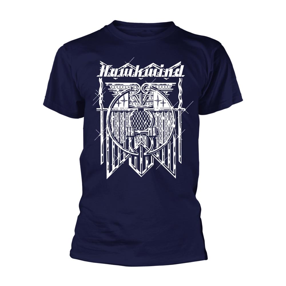 Navy - Front - Hawkwind Unisex Adult Doremi T-Shirt