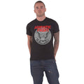 Black - Back - Agnostic Front Unisex Adult Against All Eagle T-Shirt