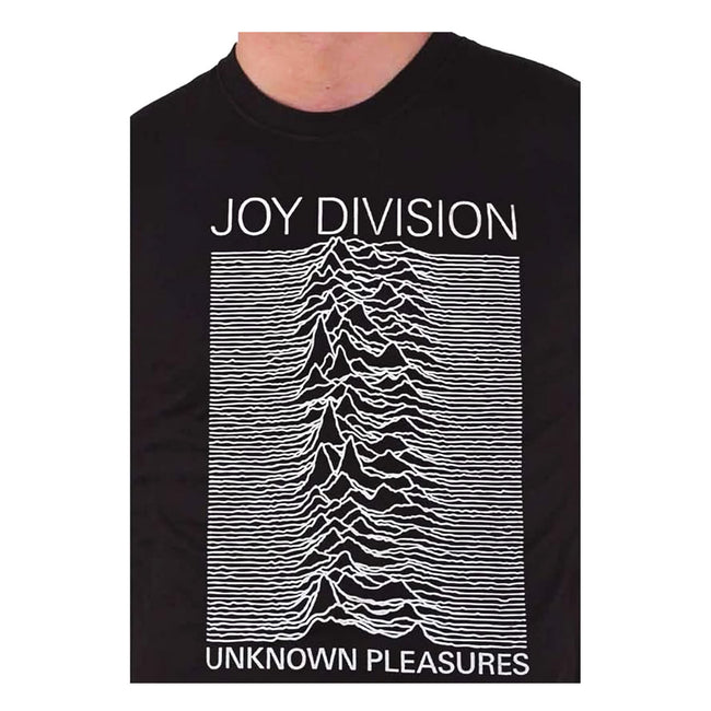 Black - Back - Joy Division Unisex Adult Unknown Pleasures T-Shirt