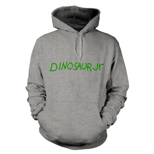 Grey - Front - Dinosaur Jr Unisex Adult Green Mind Hoodie