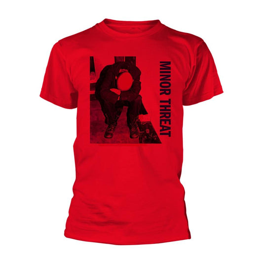 Red - Front - Minor Threat Unisex Adult Album T-Shirt