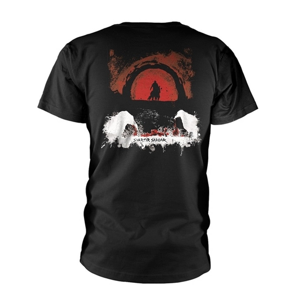 Black - Back - Solstafir Unisex Adult Svartir Sandar Back Print T-Shirt