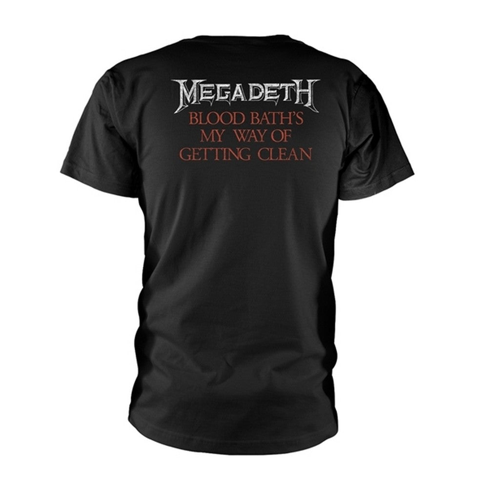 Black - Back - Megadeth Unisex Adult Black Friday T-Shirt