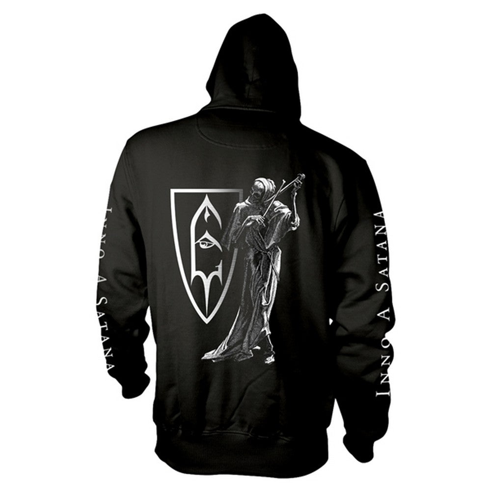 Black - Back - Emperor Unisex Adult Inno A Satana Hoodie