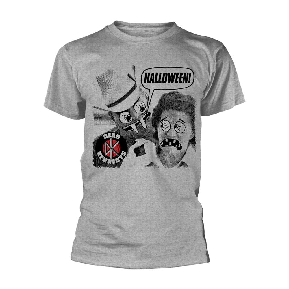 Grey - Front - Dead Kennedys Unisex Adult Halloween T-Shirt