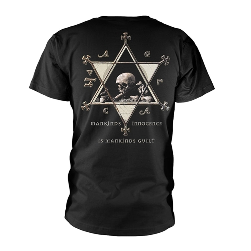 Black - Back - Dimmu Borgir Unisex Adult Puritanical Euphoric Misanthropia Skulls T-Shirt