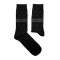 Black - Back - AC-DC Unisex Adult Back In Black Socks