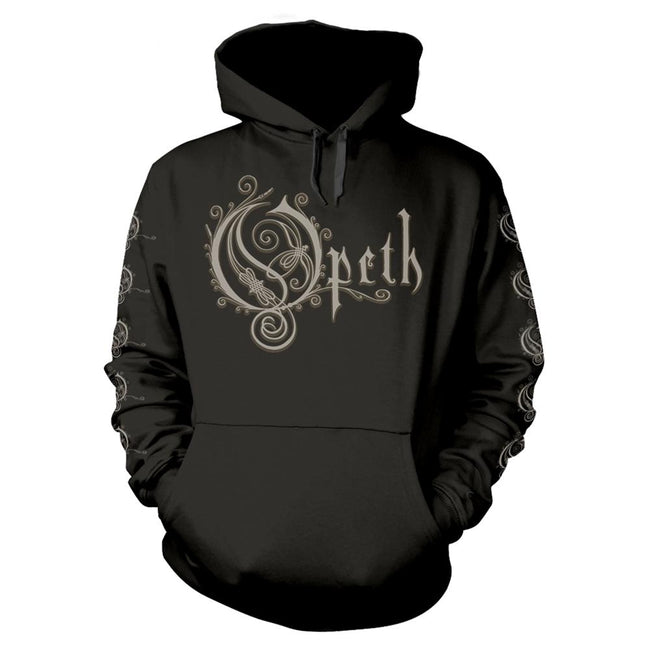Black - Front - Opeth Unisex Adult The Last Will And Testament Hoodie