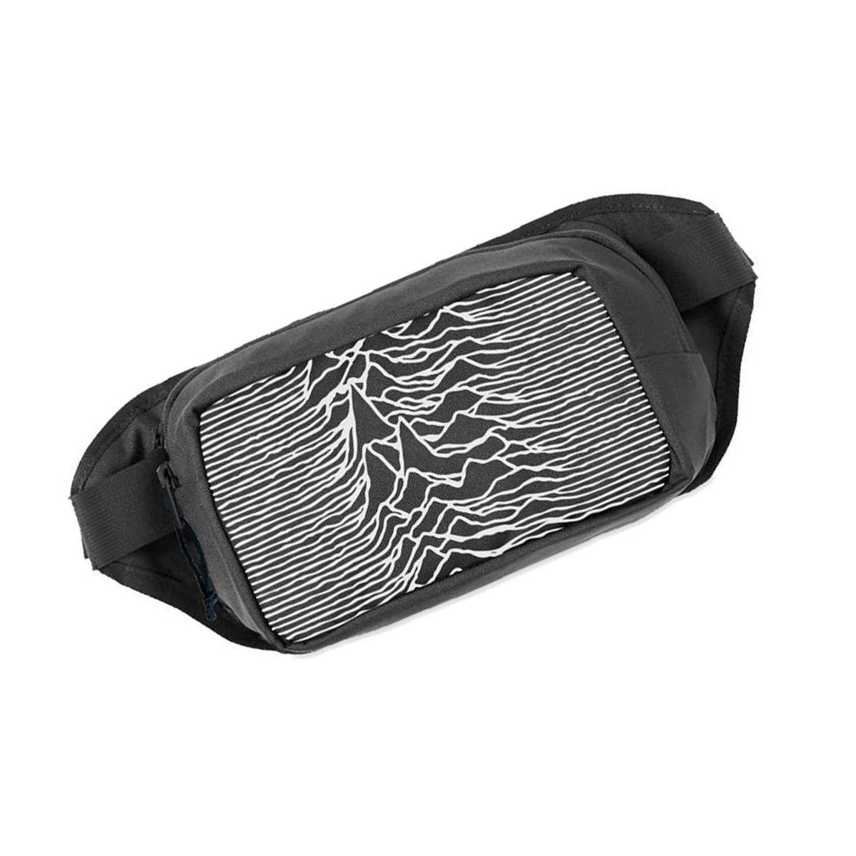 Black - Back - Joy Division Unknown Pleasures Crossbody Bag