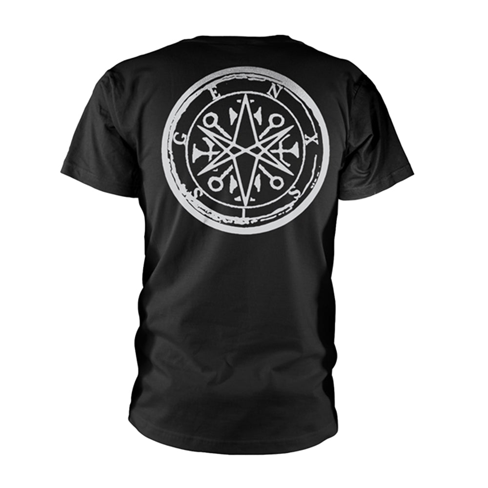 Black - Back - Bring Me The Horizon Unisex Adult Black Metal Genexis T-Shirt