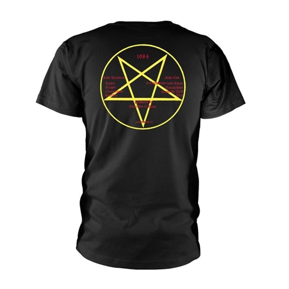Black-Yellow - Side - Bathory Unisex Adult Goat T-Shirt