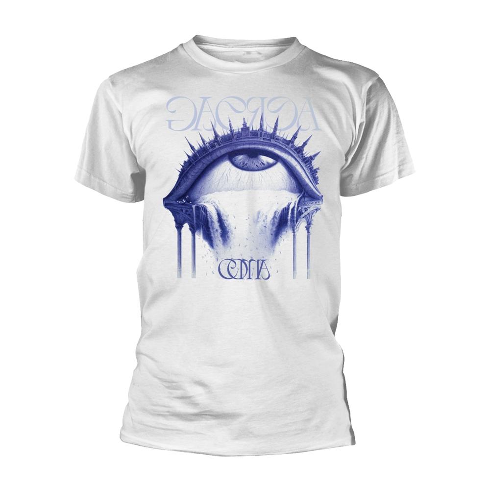 White - Front - Gaerea Unisex Adult Coma T-Shirt