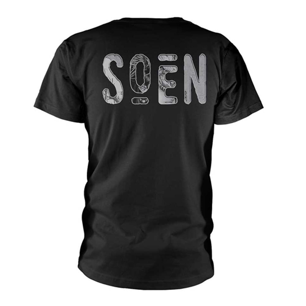 Black - Back - Soen Unisex Adult Enchantress Back Print T-Shirt