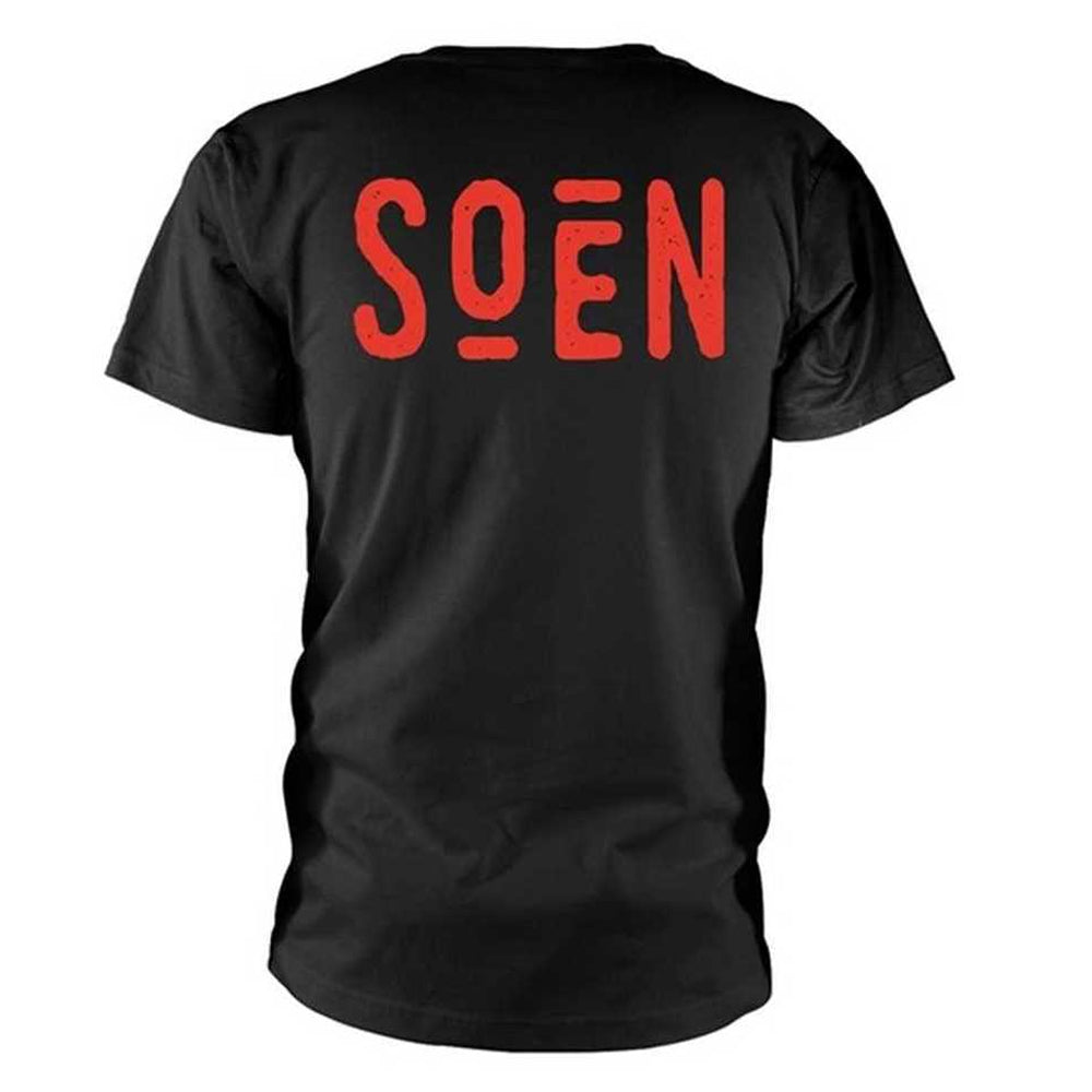 Black - Back - Soen Unisex Adult Redmoon Back Print T-Shirt