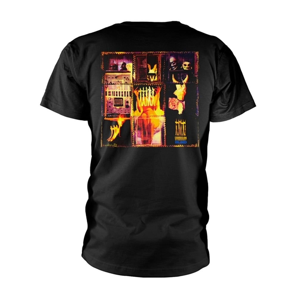 Black - Back - Corrosion Of Conformity Unisex Adult Blind Back Print T-Shirt