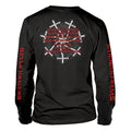 Black - Back - Possessed Unisex Adult Seven Churches Long-Sleeved T-Shirt