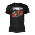 Black - Front - The Offspring Unisex Adult Bad Habit T-Shirt