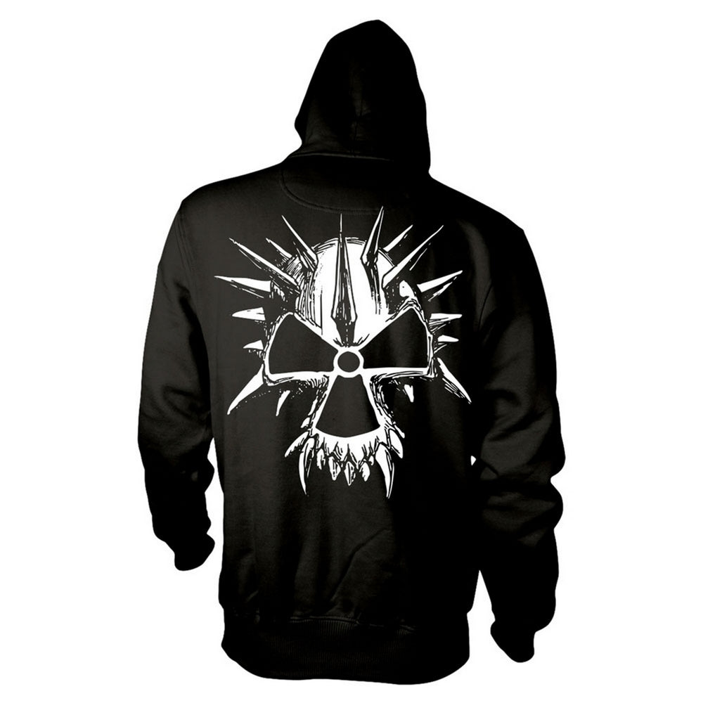Black - Back - Corrosion Of Conformity Unisex Adult Skull Back Print Hoodie