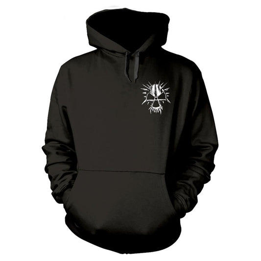 Black - Front - Corrosion Of Conformity Unisex Adult Skull Back Print Hoodie