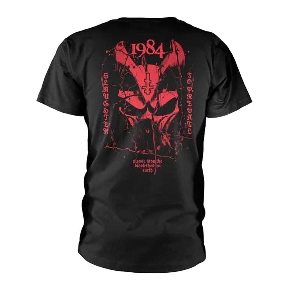 Black - Back - Slaughter To Prevail Unisex Adult Bloodshed Short-Sleeved T-Shirt