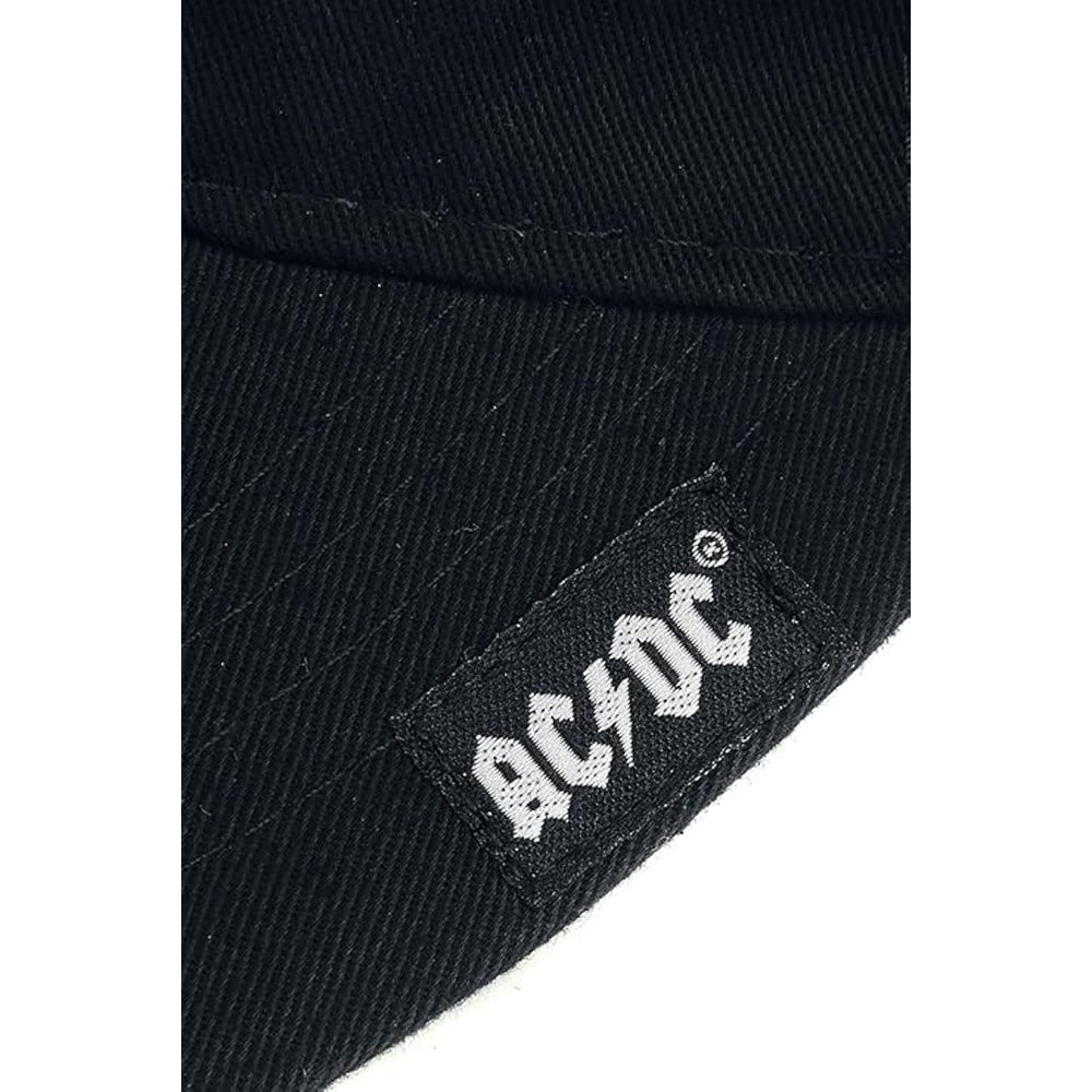 Grey-Red - Lifestyle - AC-DC Embroidered Logo Cap