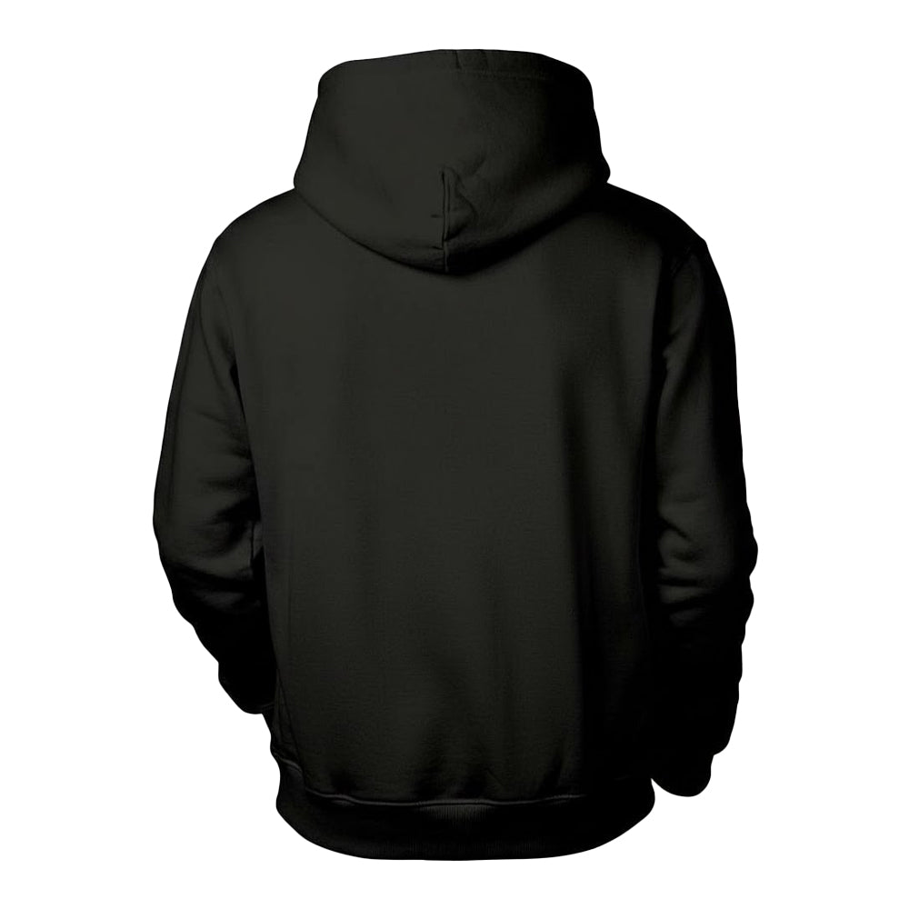 Black - Back - Marduk Unisex Adult Cross Hoodie