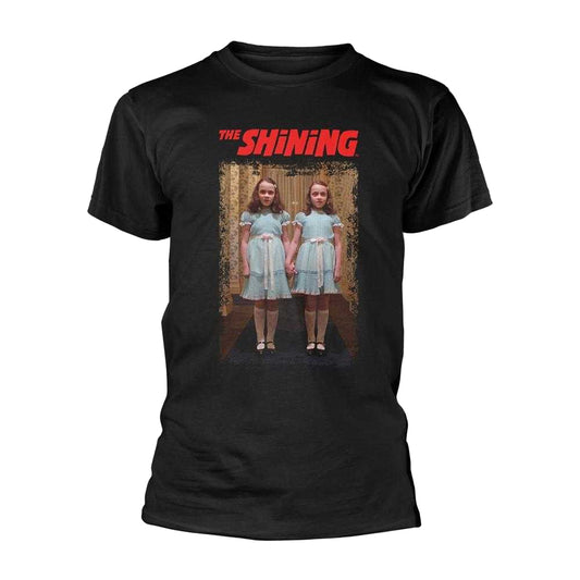 Black - Front - The Shining Unisex Adult The Twins T-Shirt