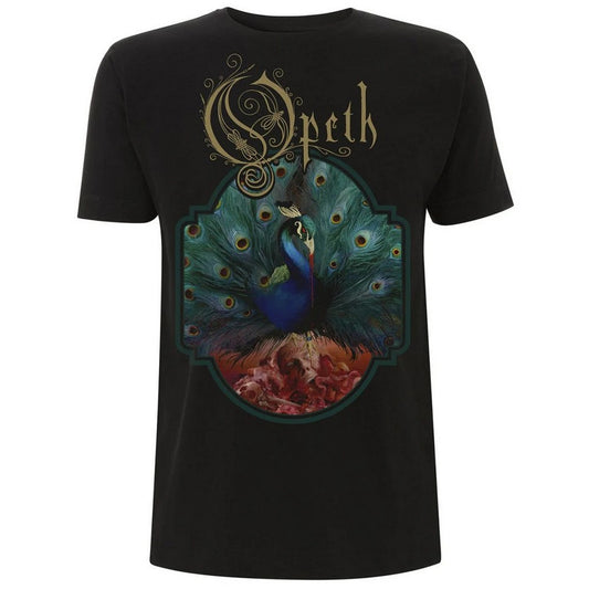 Black - Front - Opeth Unisex Adult Sorceress T-Shirt