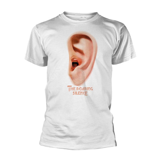White - Front - Manfred Mann´s Earth Band Unisex Adult The Roaring Silence T-Shirt