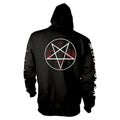 Black - Back - Bathory Unisex Adult Goat Hoodie