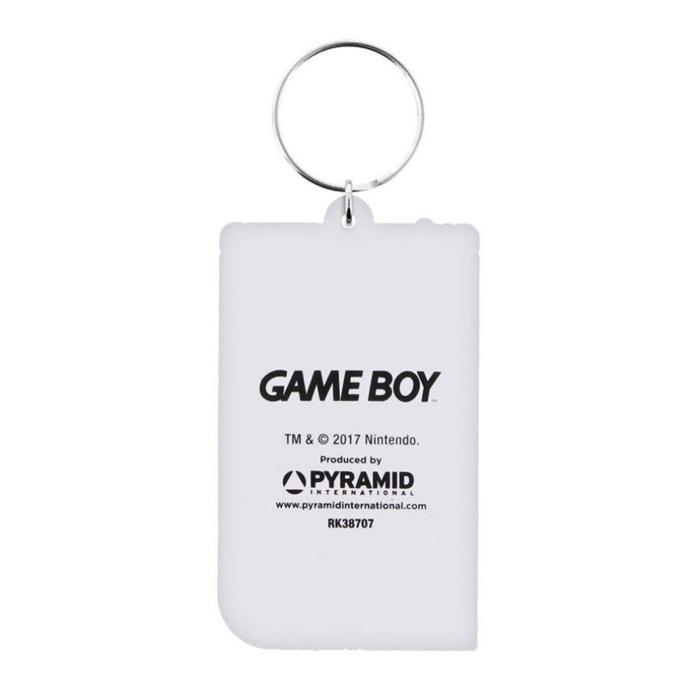 White - Back - Nintendo Gameboy Keyring