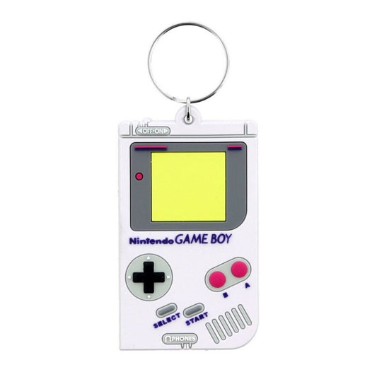 White - Front - Nintendo Gameboy Keyring