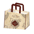 Beige-Red - Back - Harry Potter Marauders Map Tote