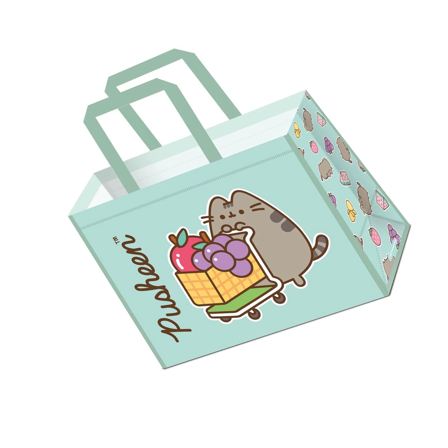 Mint - Back - Pusheen Fruit Shopper Bag