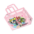 Pink - Back - The Powerpuff Girls Ready For Action Shopper Bag