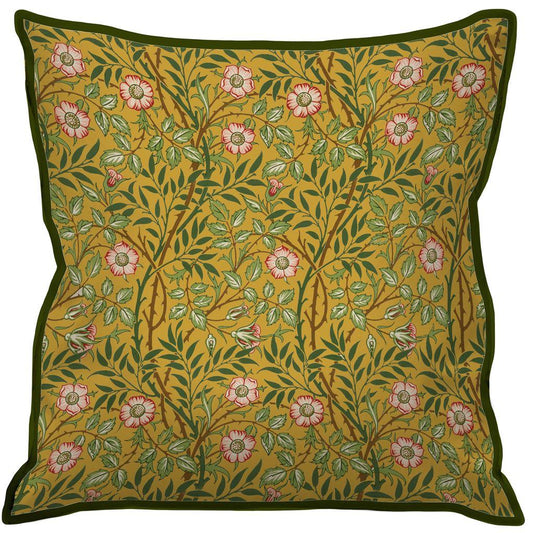 Multicoloured - Front - William Morris Sweet Briar Cushion