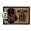 Black-Light Brown - Front - Star Wars Welcome To The Dark Side Door Mat
