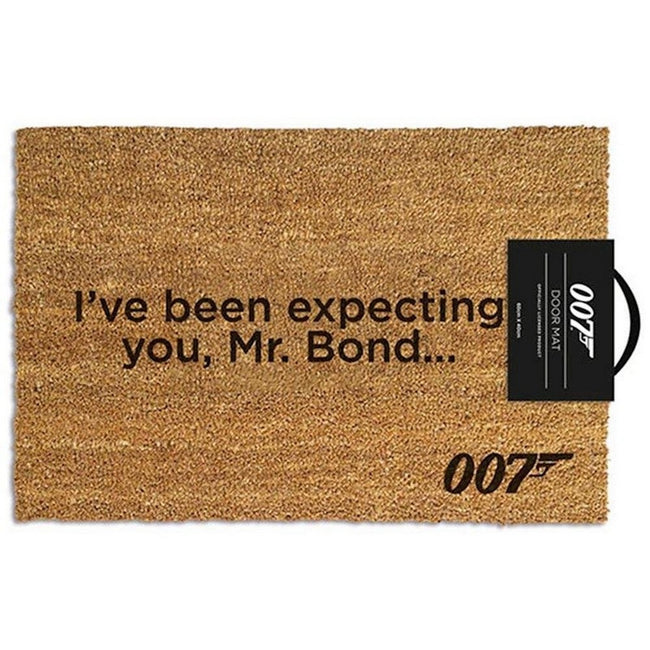 Brown - Lifestyle - James Bond Ive Been Expecting You Door Mat
