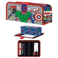 Multicoloured - Front - Avengers Hero Club Pencil Case Set (Pack of 6)