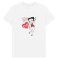 White - Front - Betty Boop Unisex Adult Oop-A-Doop T-Shirt