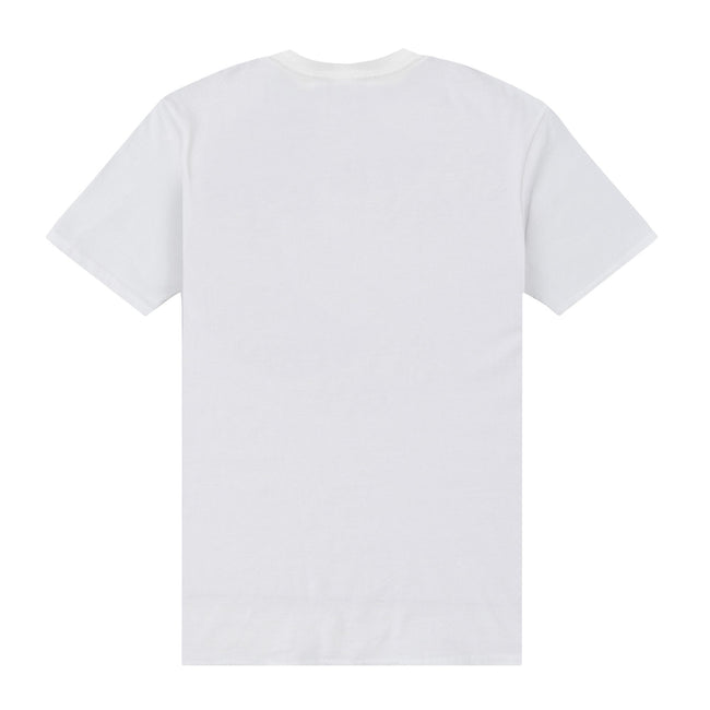 White-Red - Back - The Flash Unisex Adult Logo T-Shirt