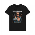 Black - Front - The Terminator Unisex Adult Movie Poster T-Shirt