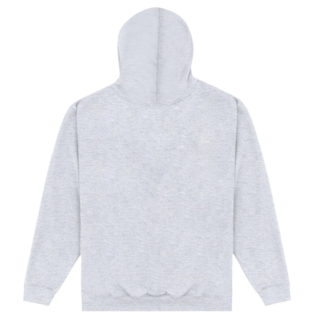 Heather Grey - Back - Friends Unisex Adult Logo Hoodie